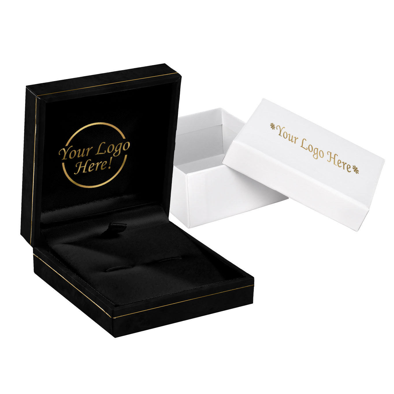 Classic Leatherette Cufflink Box