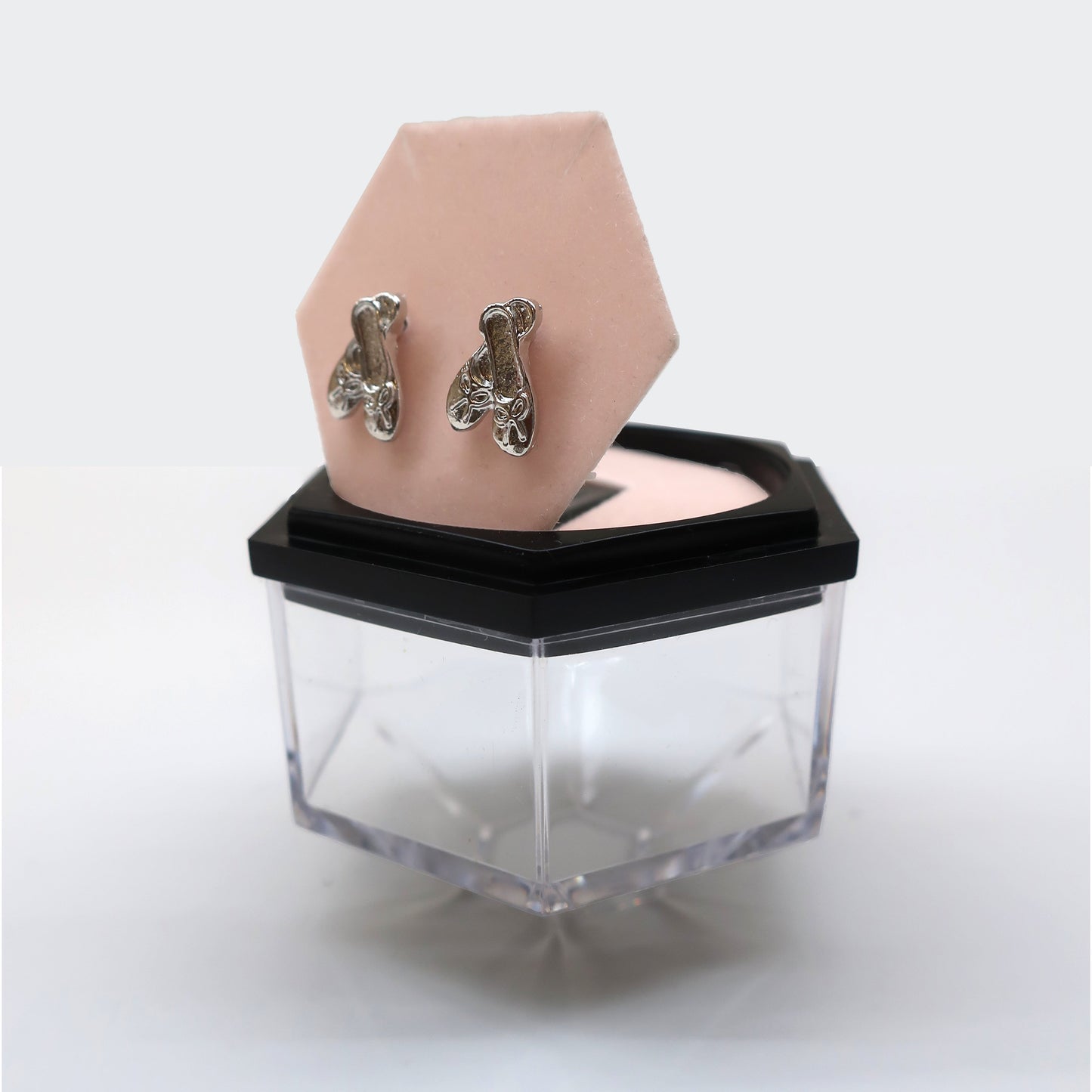 Crystal Clear Hexagonal Display Boxes