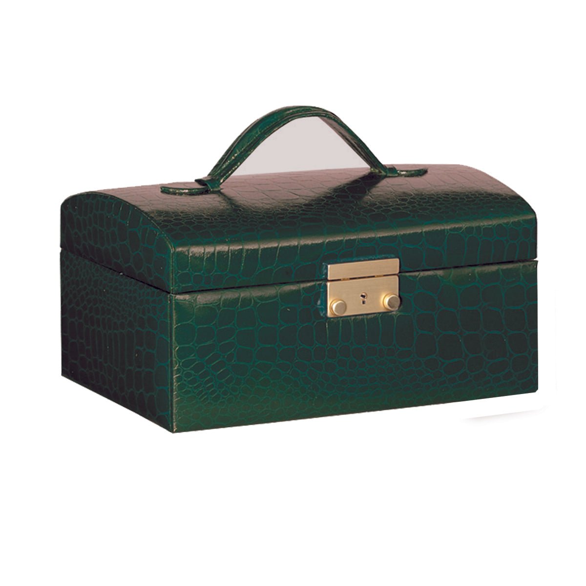 Alligator Print Jewelry Case - Prestige and Fancy -