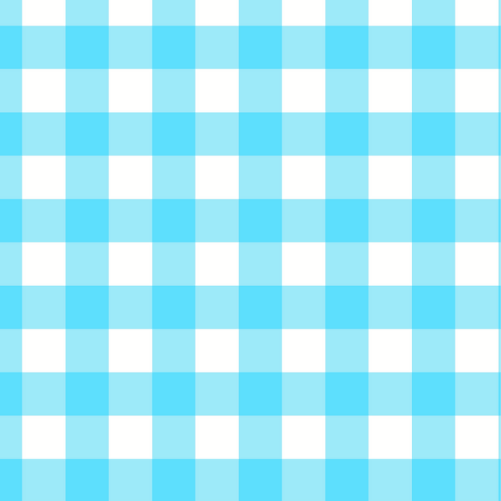 blue gingham