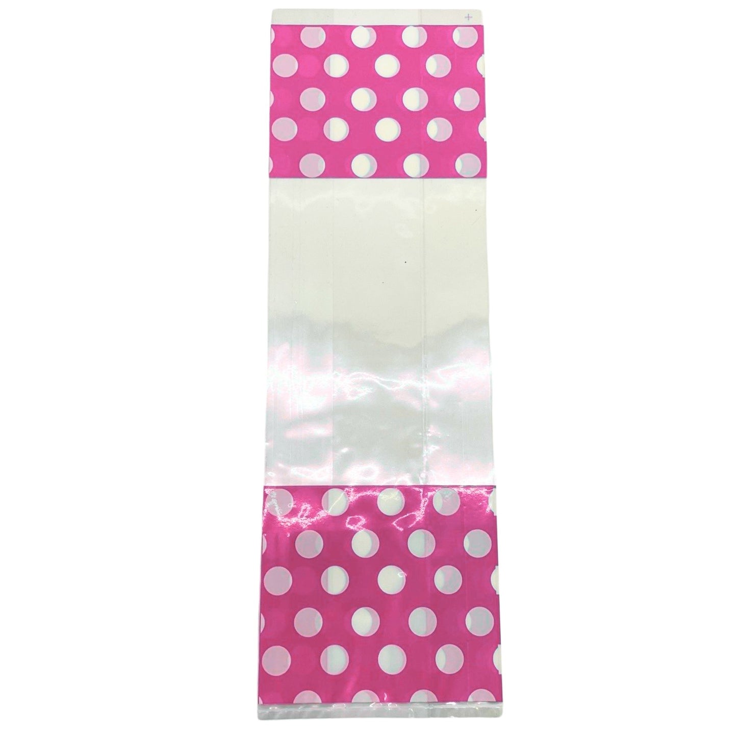 Polka Dot Cello Bags - 4.5" x 11.5"
