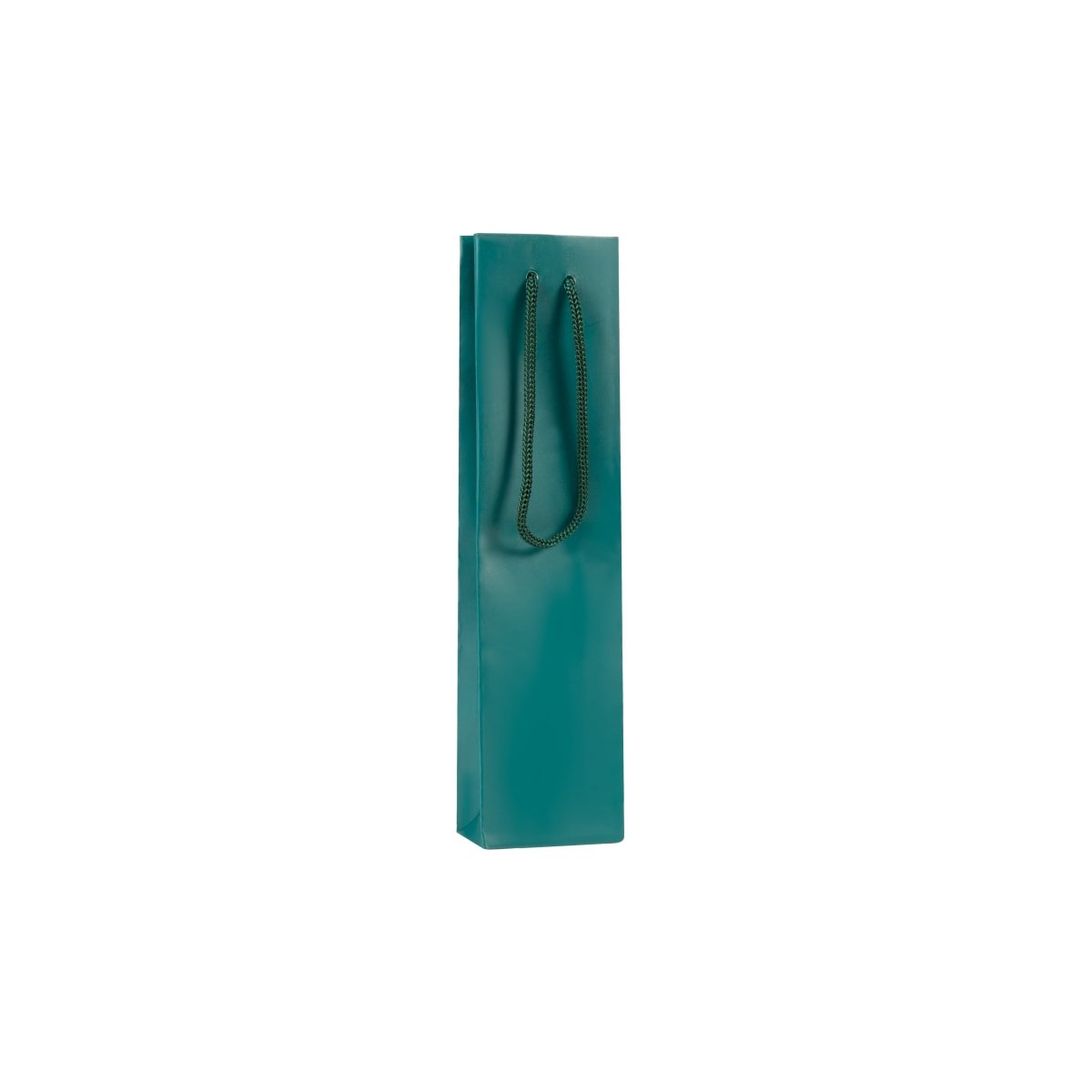 Classic Matte Laminated Gift Bag -2.5 x 1.5 x 10 - Prestige and Fancy - Green