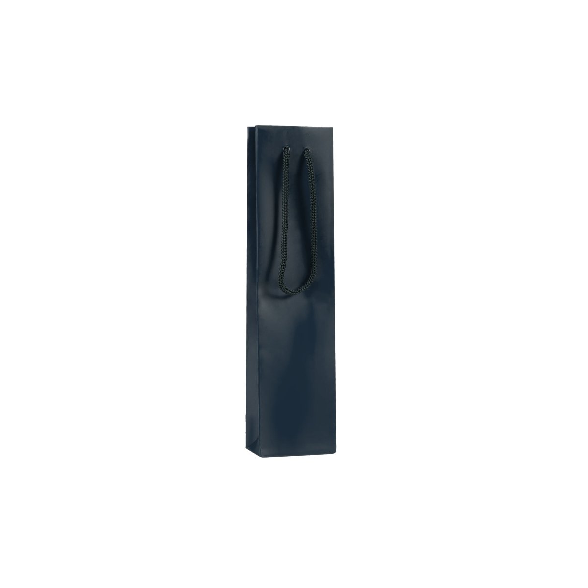 Classic Matte Laminated Gift Bag -2.5 x 1.5 x 10 - Prestige and Fancy - Navy