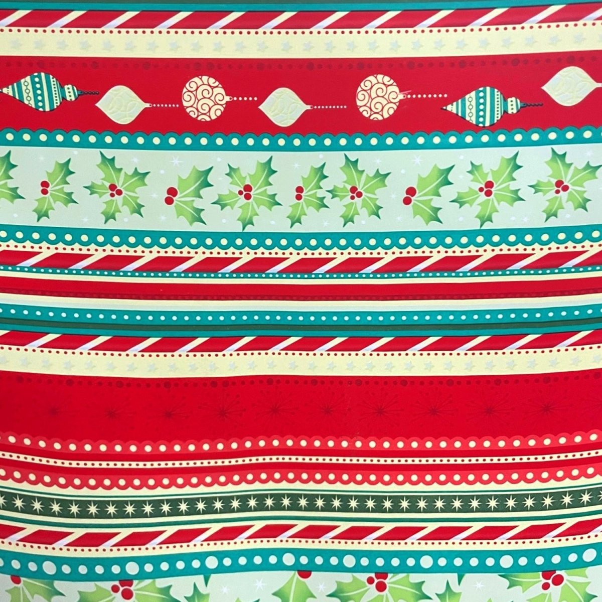 Gift Wrap - Prestige and Fancy - Red Christmas