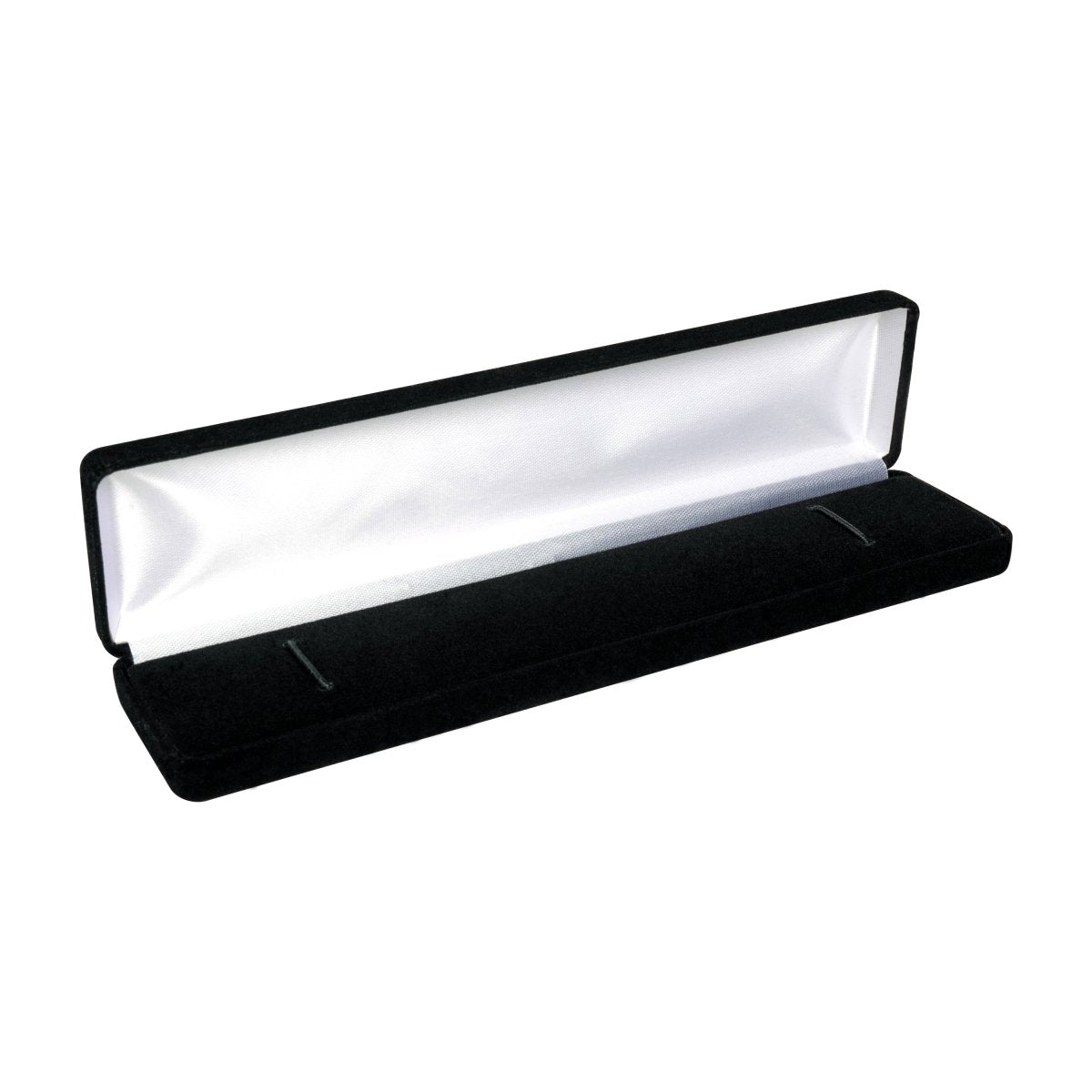 Plushed Velour Bracelet Box - Prestige and Fancy - Two Piece Packer