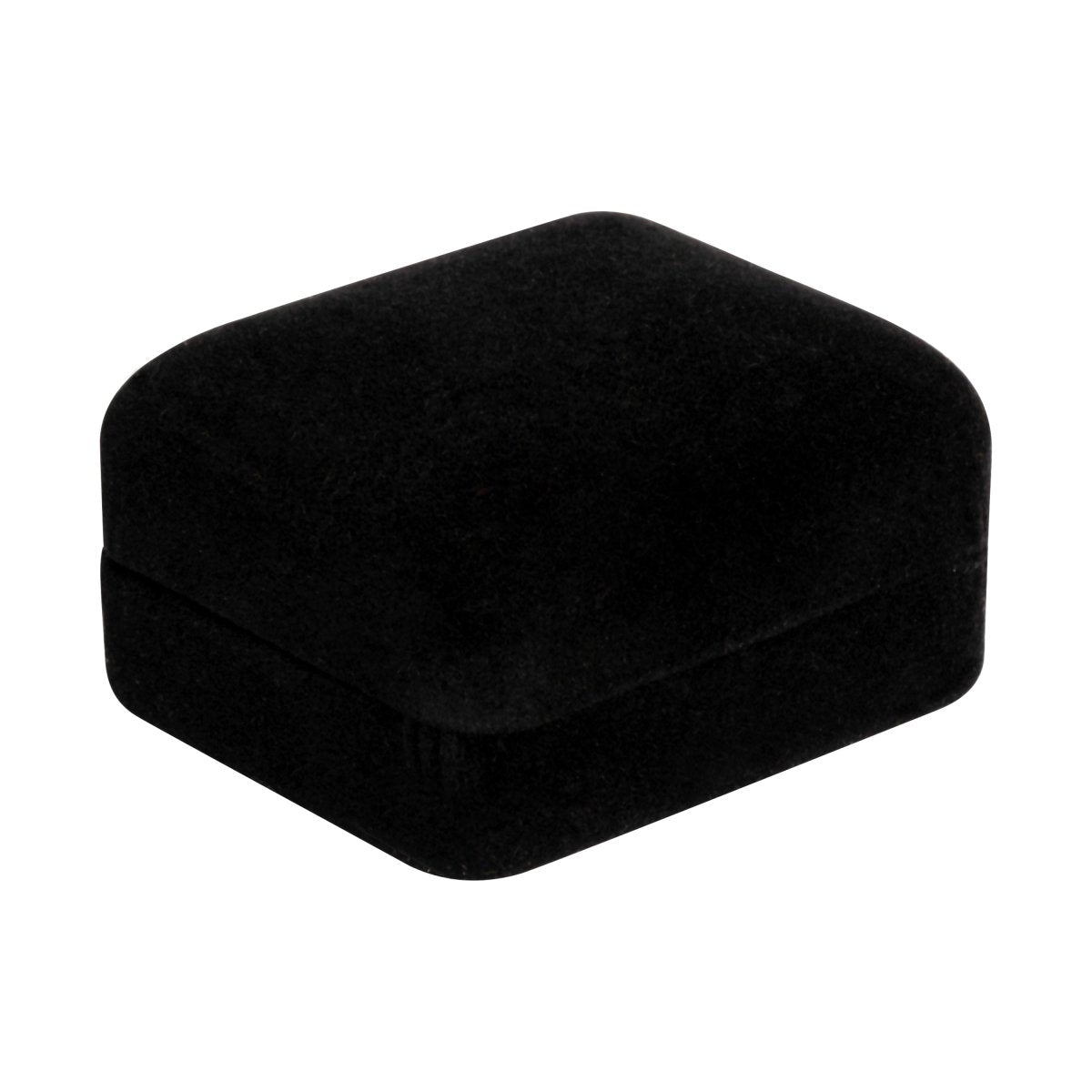 Plushed Velour Double Ring Box - Prestige and Fancy - Two Piece Packer