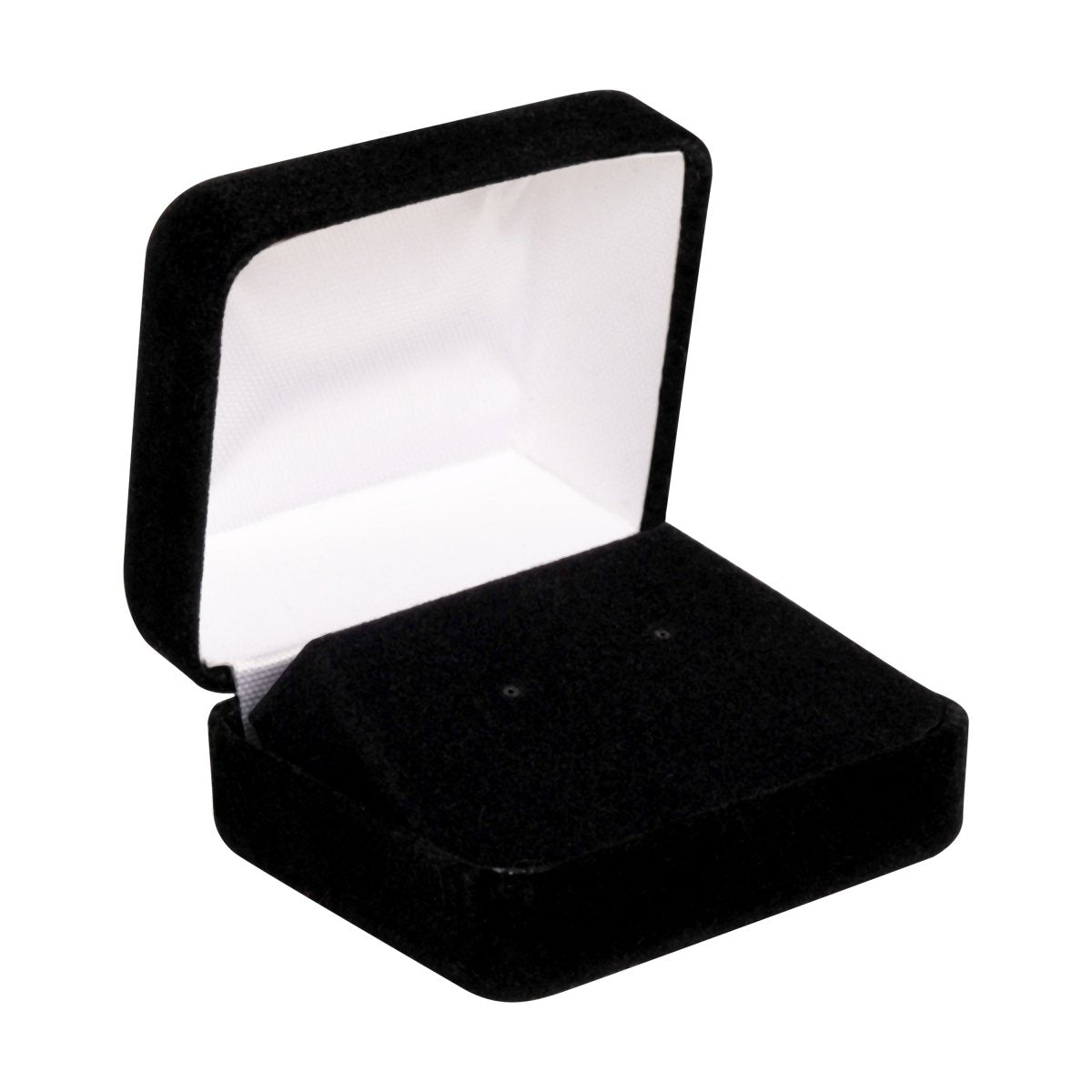Plushed Velour Large Earring Box - Prestige and Fancy - Two Piece Packer
