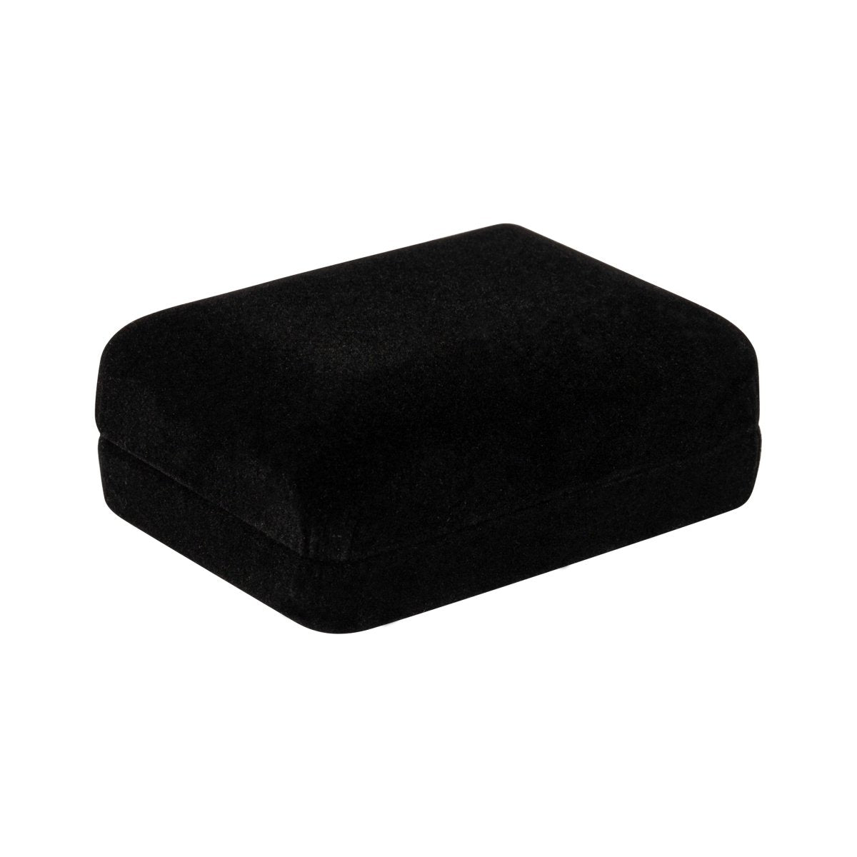 Plushed Velour Mini Necklace Box with Silk Wires - Prestige and Fancy - Two Piece Packer