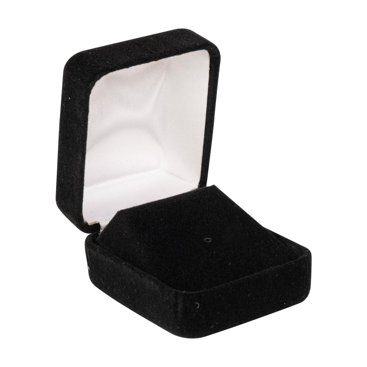 Plushed Velour Tie Tack Box - Prestige and Fancy - Two Piece Packer