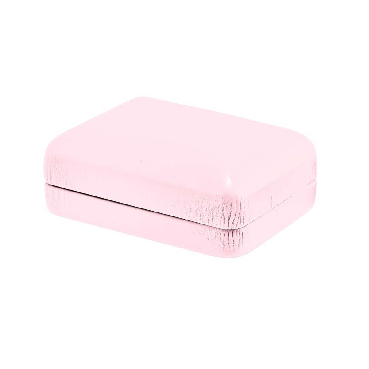 Vibrant Leatherette Hoop Earring Box - Prestige and Fancy - Pink Leatherette
