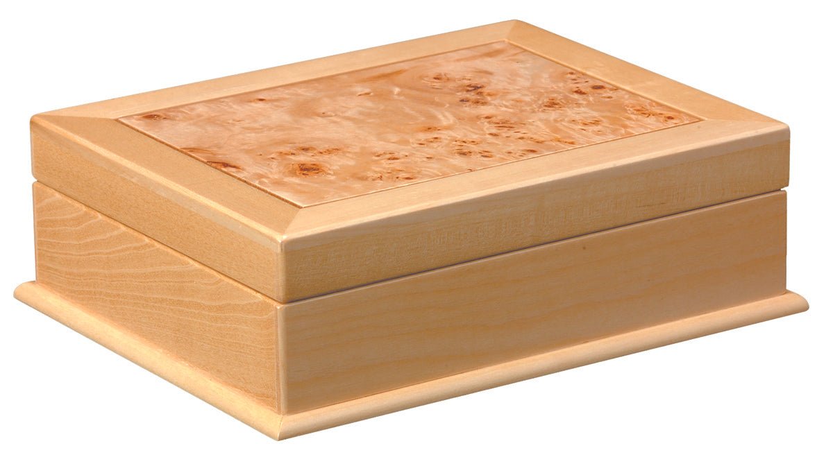 Wood Jewelry Box with Mirror - Prestige and Fancy -