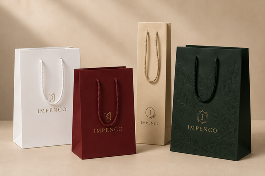 Matte, Glossy or Kraft? Choosing the Right Paper Bag for Your Jewelry Store