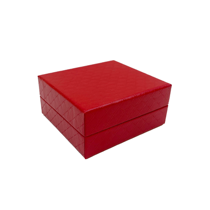 1 PC Cardboard Hinged Earring Pendant Hoop Box