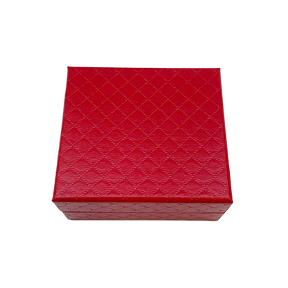 1 PC Cardboard Hinged Earring Pendant Hoop Box