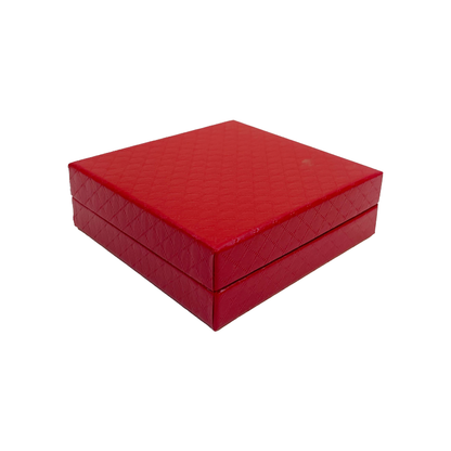 1 PC Cardboard Hinged Earring Pendant Box