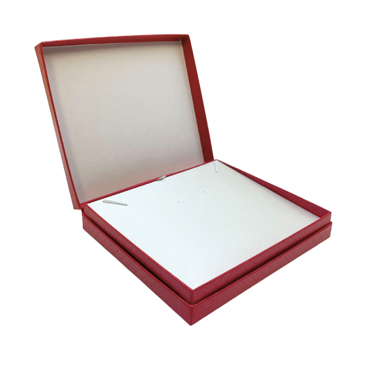 1 PC Cardboard Hinged Necklace Box