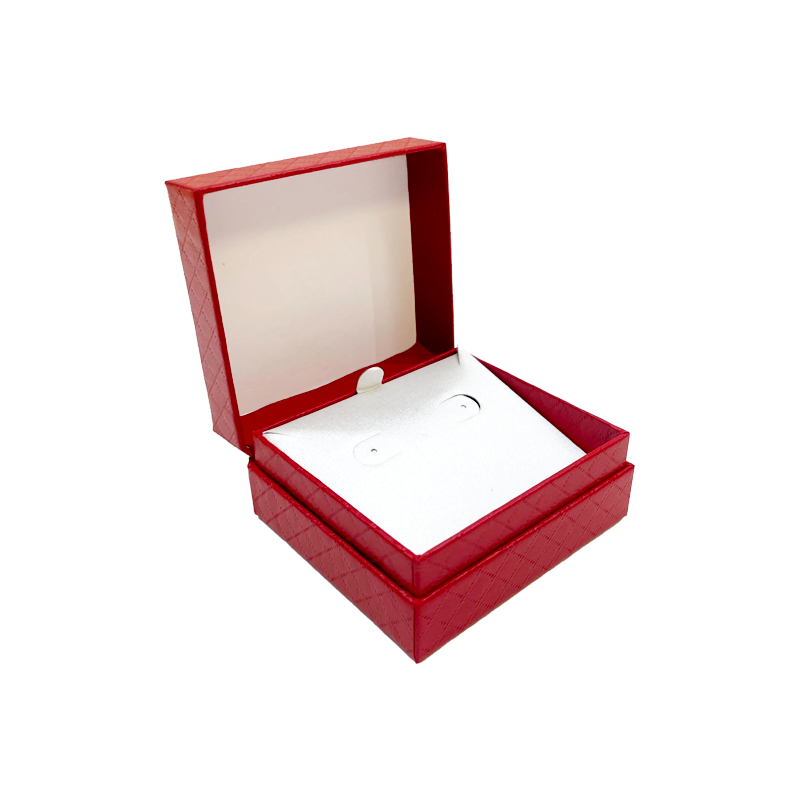 1 PC Cardboard Hinged Earring Box