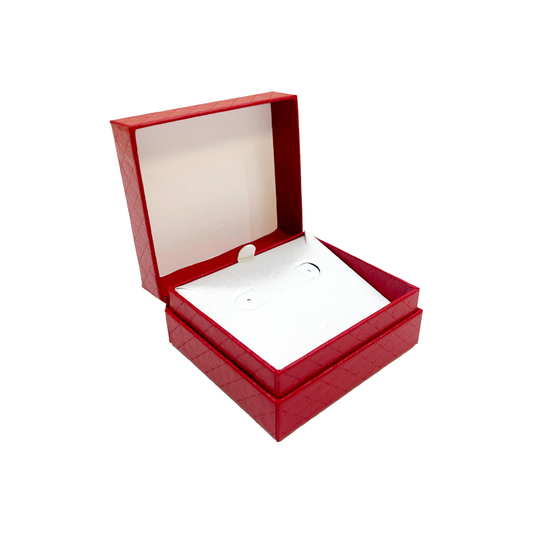 1 PC Cardboard Hinged Earring Box