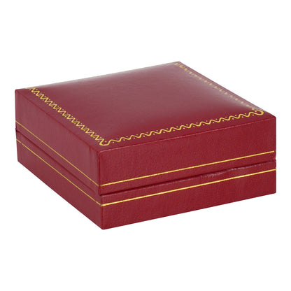 Classic Leatherette Cufflink Box