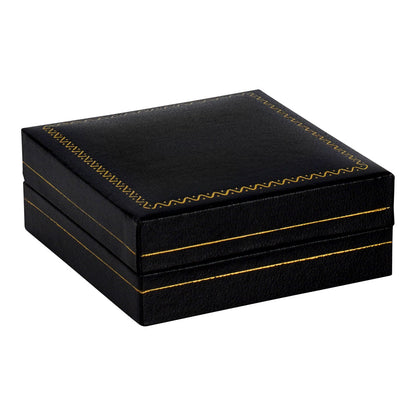 Classic Leatherette Cufflink Box
