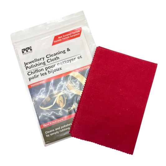 Gold Jewelry Cleaning and Polish Cloth
