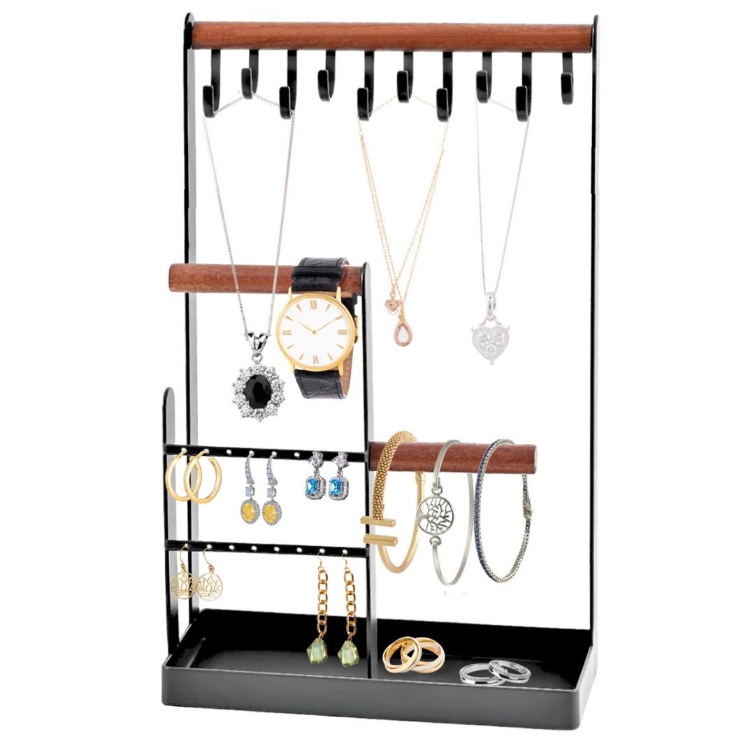 Metal Jewelry Rack Organizer
