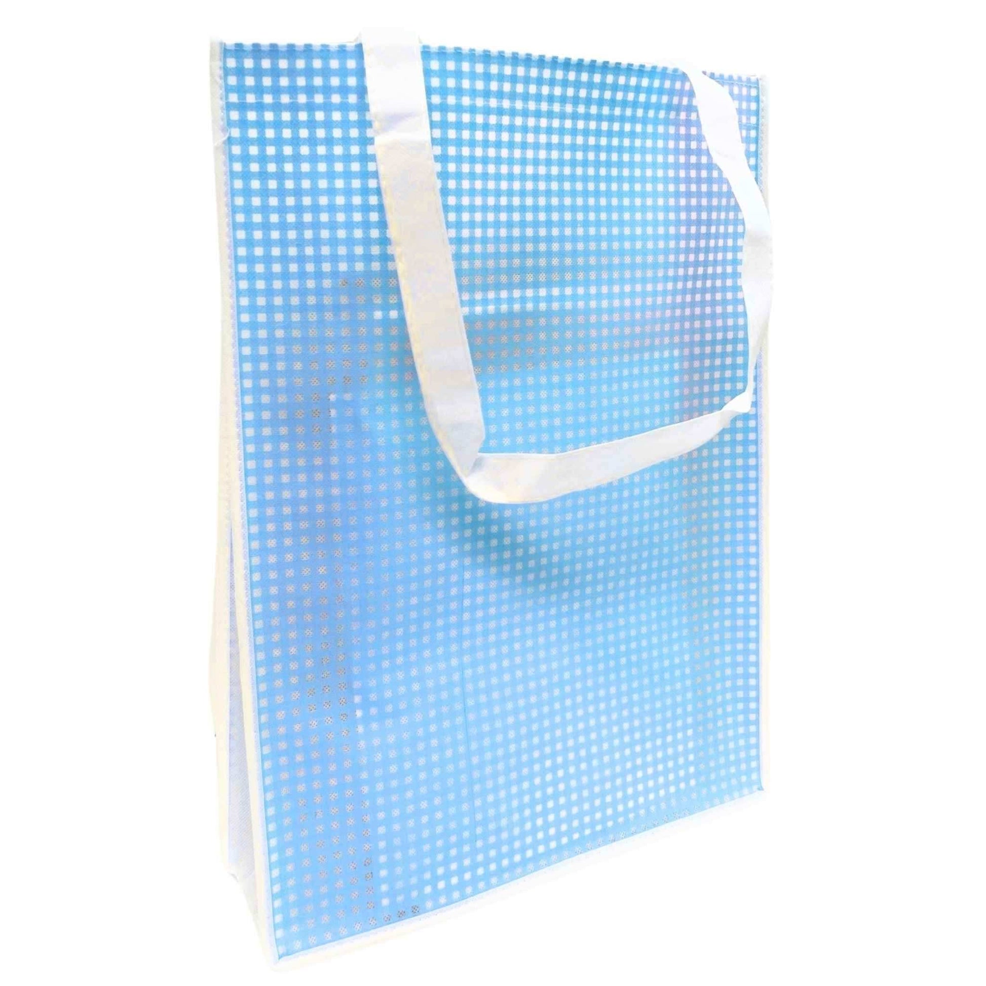 blue gingham