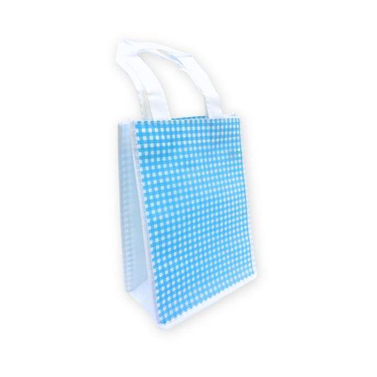 blue gingham