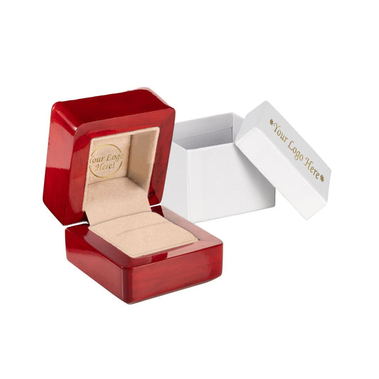 Luxurious Rosewood Ring Box