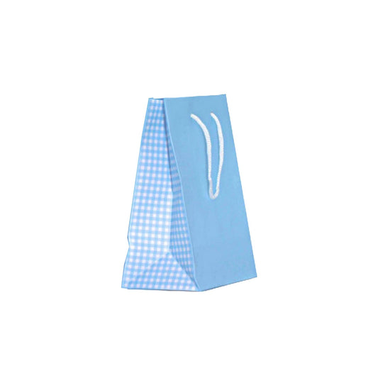 blue gingham