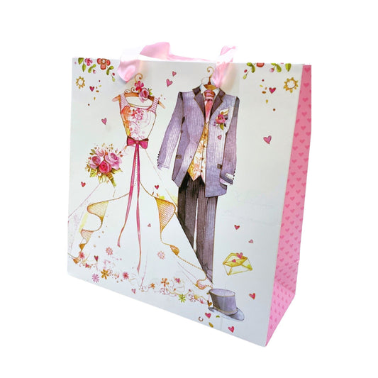 White Wedding Bag