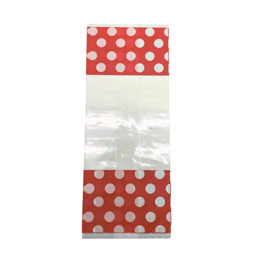 Polka Dot Cello Bags - 3.5" x 10.5"