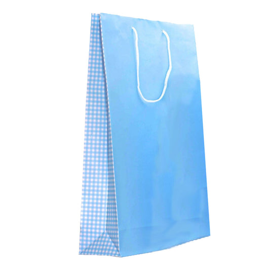blue gingham