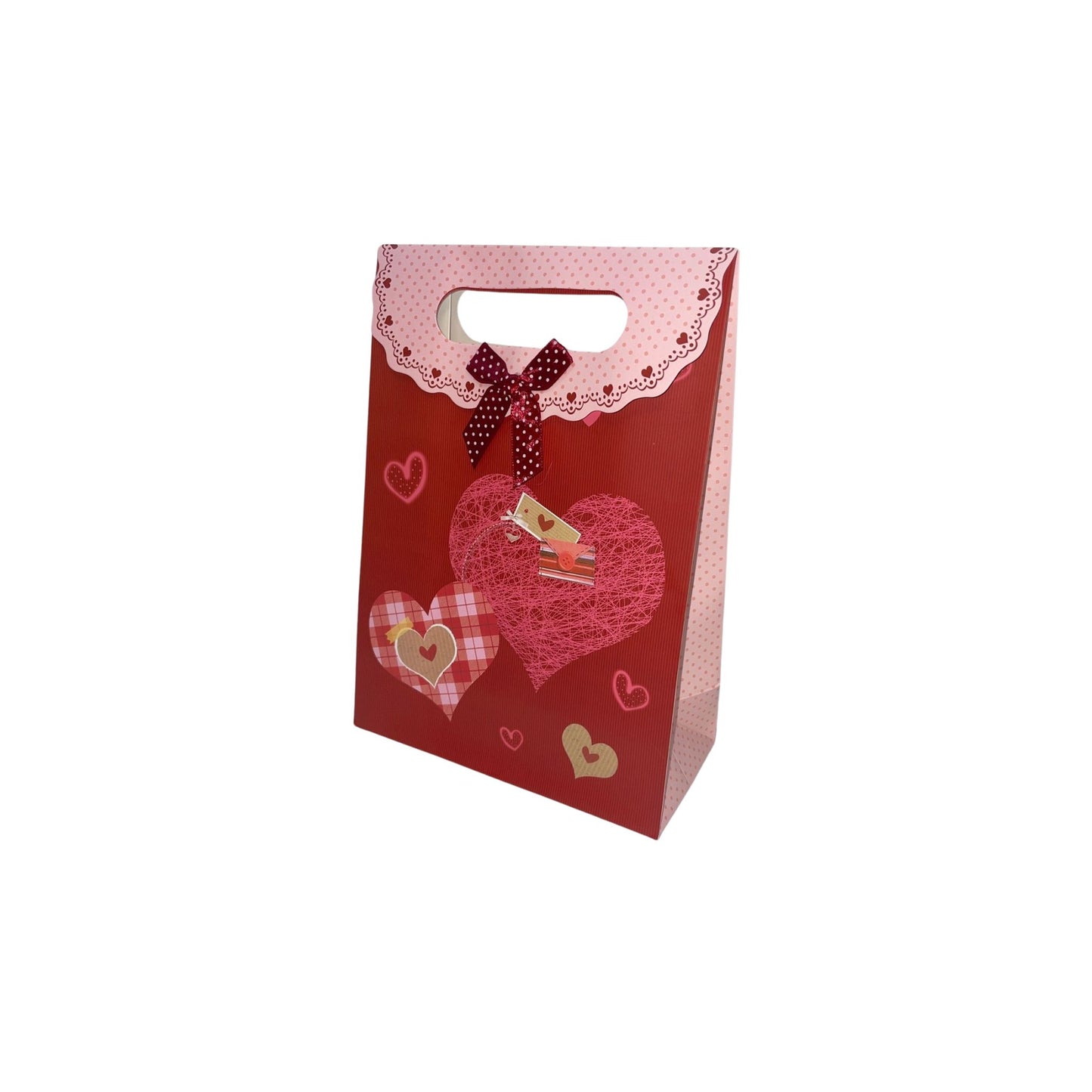 Mini Heart Flap Bag 5" x 2.25" x 6.5"
