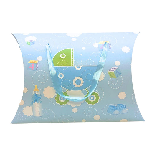 Blue Baby Pillow Gift Bag