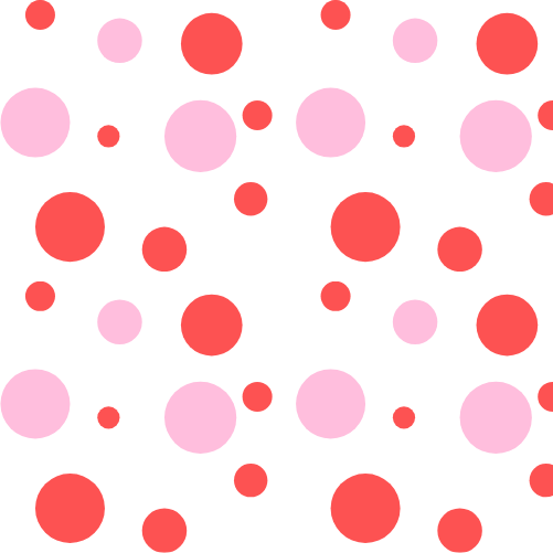 red circles