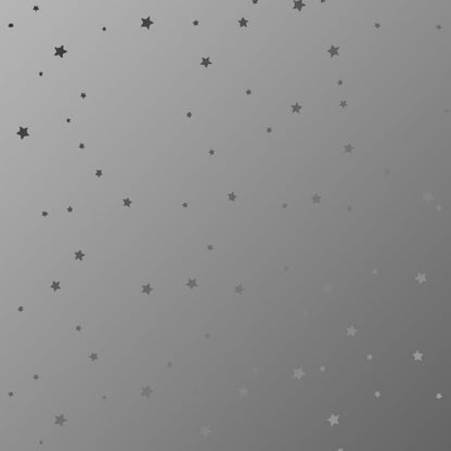 Gift Wrap - Prestige and Fancy - Silver Stars